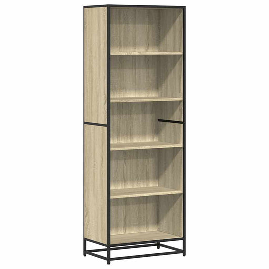 Bokhylle sonoma eik 60x35x170,5 cm konstruert tre