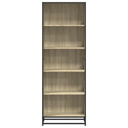 Bokhylle sonoma eik 60x35x170,5 cm konstruert tre