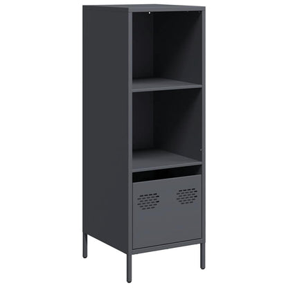 Highboard antrasitt 35x39x103,5 cm stål