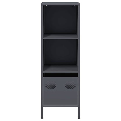 Highboard antrasitt 35x39x103,5 cm stål