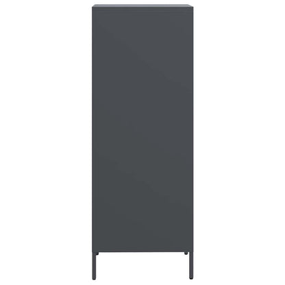 Highboard antrasitt 35x39x103,5 cm stål