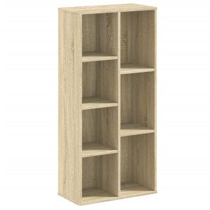 Bokhylle sonoma eik 50x25x105 cm konstruert tre