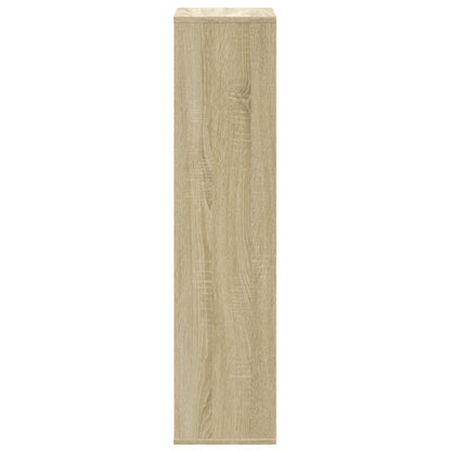 Bokhylle sonoma eik 50x25x105 cm konstruert tre