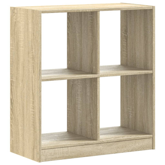 Bokhylle sonoma eik 68,5x32x75 cm konstruert tre