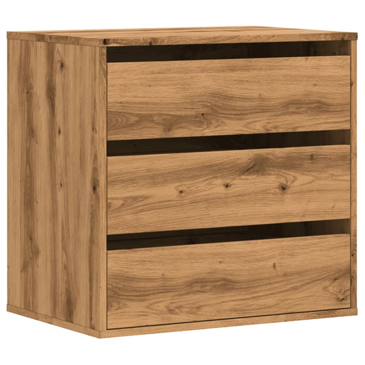 Kommode artisan eik 60x41x58 cm konstruert tre