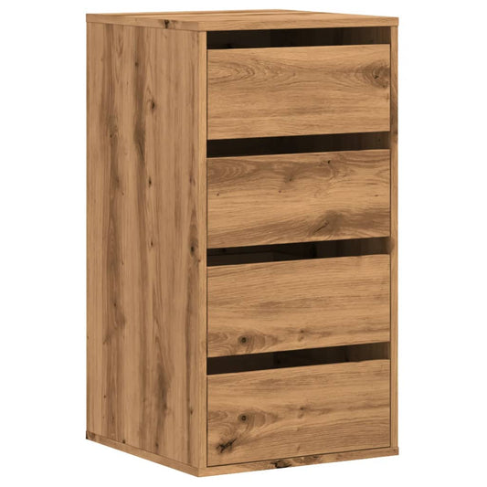 Kommode artisan eik 40x41x76 cm konstruert tre