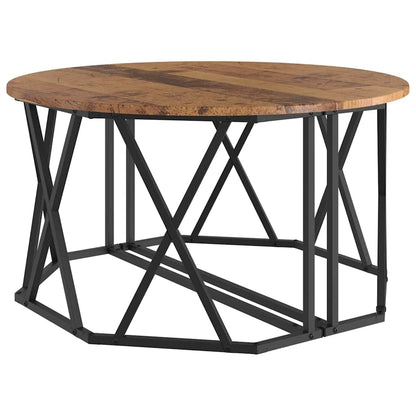 Kaffebord Gammelt Tre 80x80x42 cm Ingeniørtre