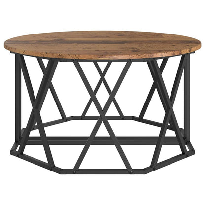 Kaffebord Gammelt Tre 80x80x42 cm Ingeniørtre