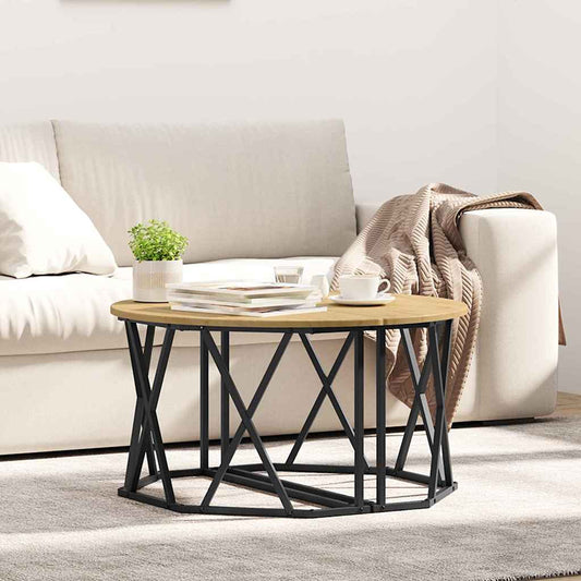 Kaffebord i Artisan Eik 31,5x31,5x16,5 tommer Laget av Engineering Tre