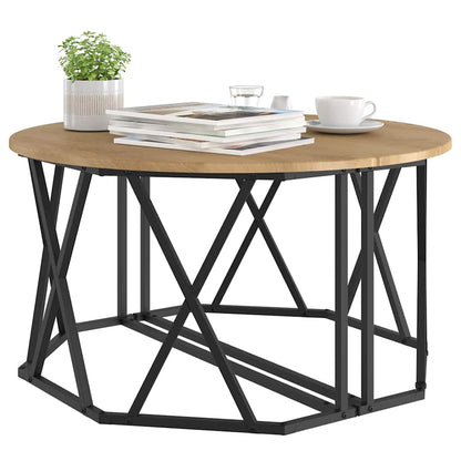 Kaffebord i Artisan Eik 31,5x31,5x16,5 tommer Laget av Engineering Tre
