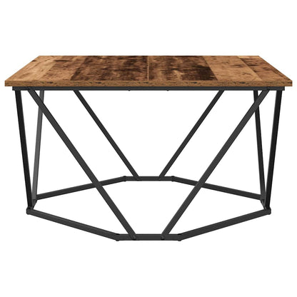 Kaffebord Gammel Tre 80x80x45 cm Konstruert Tre