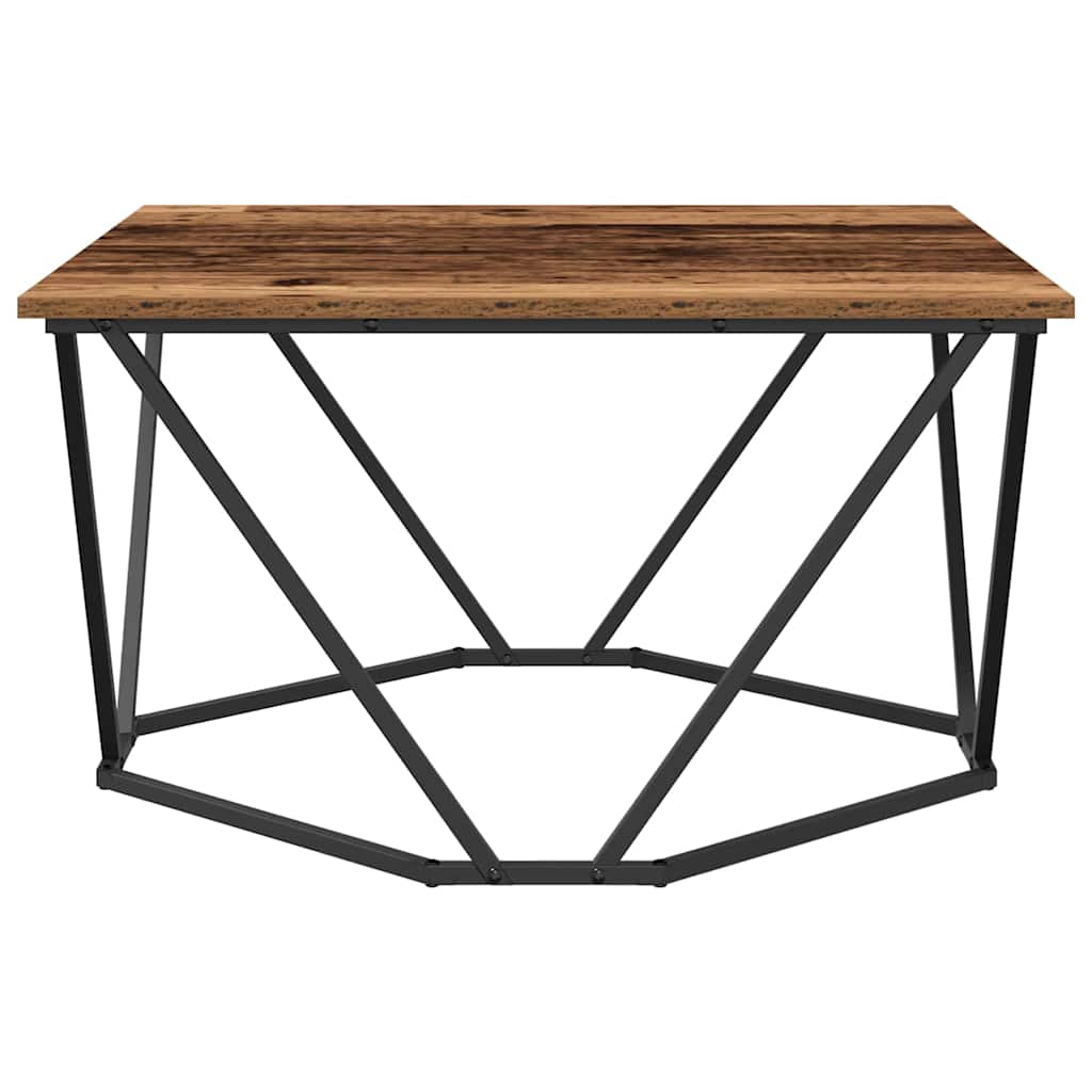 Kaffebord Gammel Tre 80x80x45 cm Konstruert Tre