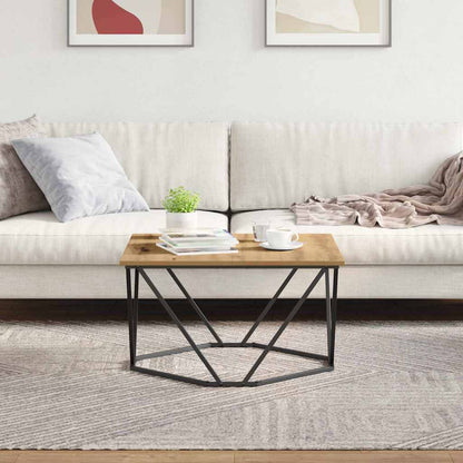 Kaffebord Eik 80x80x45 cm Treverk