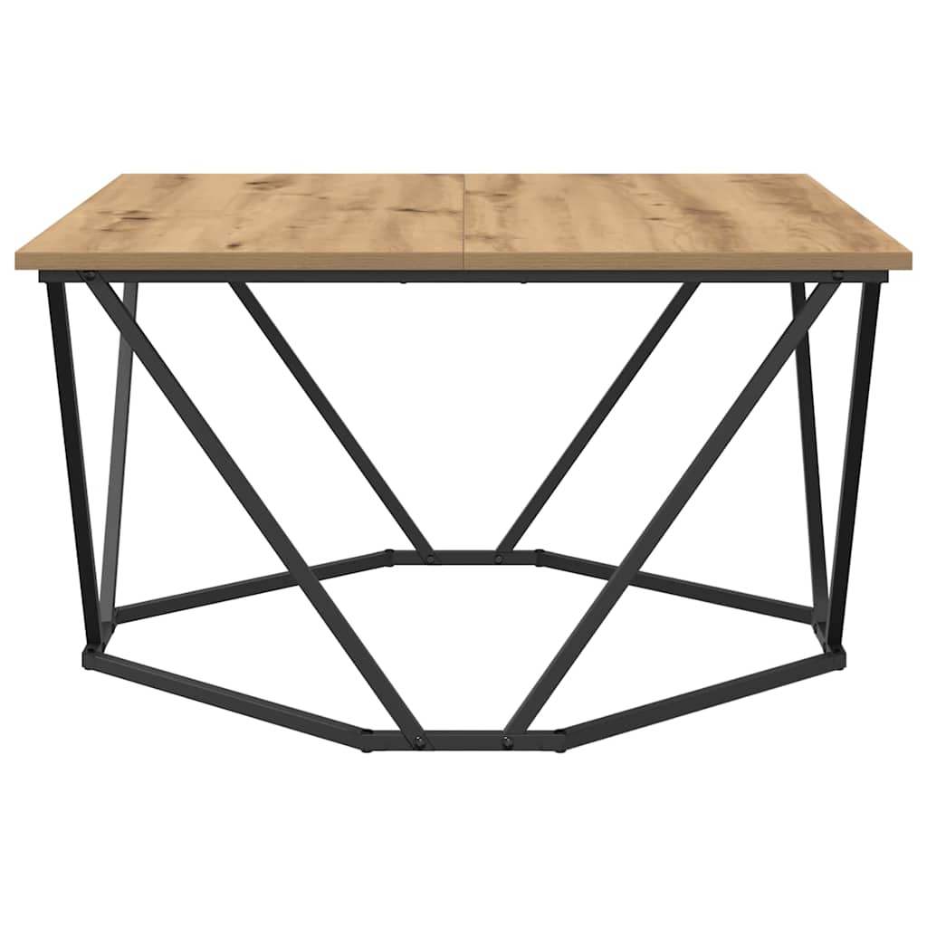 Kaffebord Eik 80x80x45 cm Treverk