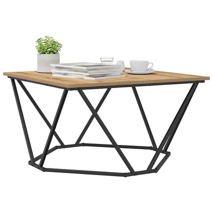 Kaffebord Eik 80x80x45 cm Treverk
