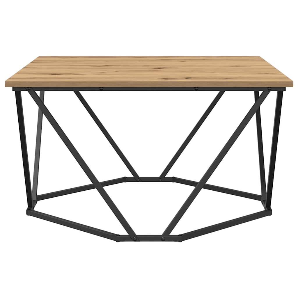 Kaffebord Eik 80x80x45 cm Treverk