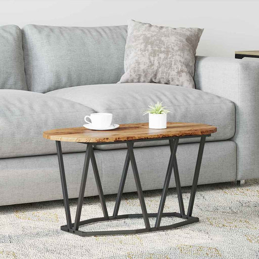 Kaffebord Gamle Treverk 80x40x40,5 cm Ingeniørtre og Metall