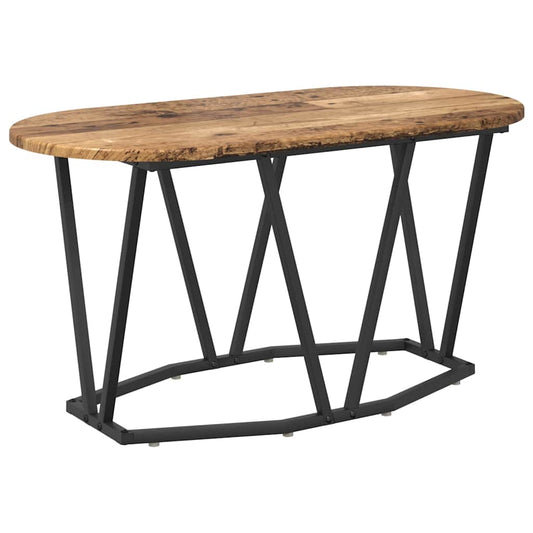 Kaffebord Gamle Treverk 80x40x40,5 cm Ingeniørtre og Metall
