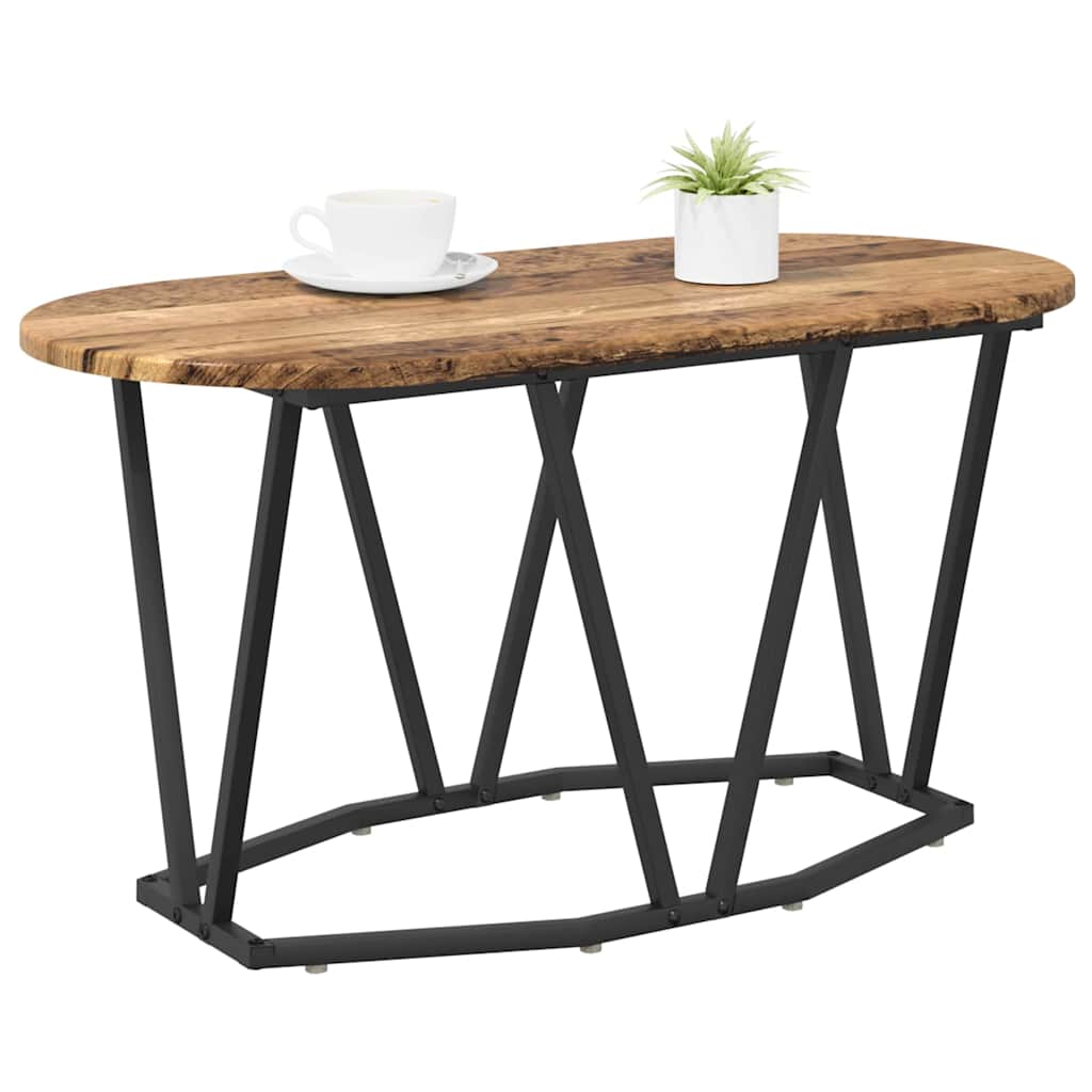 Kaffebord Gamle Treverk 80x40x40,5 cm Ingeniørtre og Metall