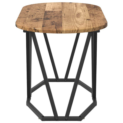 Kaffebord Gamle Treverk 80x40x40,5 cm Ingeniørtre og Metall