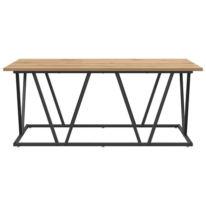 Kaffebord Artisan Eik 100x50x40 cm Ingeniørtre og Metall
