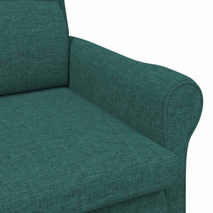 Moderne lenestol Mørk grønn Stoff, Tre Standard Ergonomisk