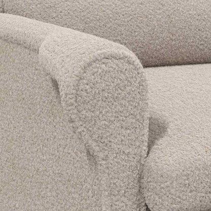 Ergonomisk Lenestol Lysegrå Polyester, Tre Standard Ergonomisk