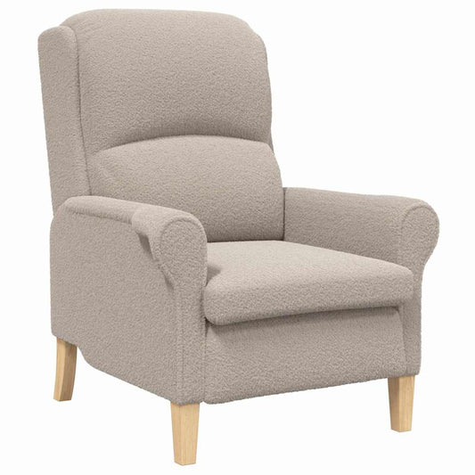 Ergonomisk Lenestol Lysegrå Polyester, Tre Standard Ergonomisk