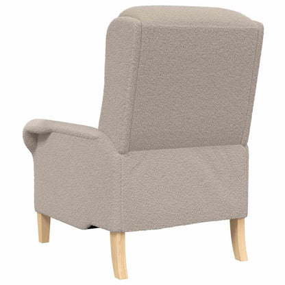 Ergonomisk Lenestol Lysegrå Polyester, Tre Standard Ergonomisk