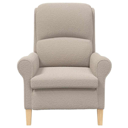 Ergonomisk Lenestol Lysegrå Polyester, Tre Standard Ergonomisk