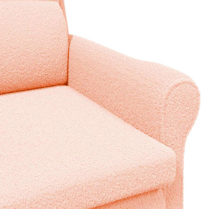 Ergonomisk Lenestol Rosa Stoff, Tre Middels Ergonomisk