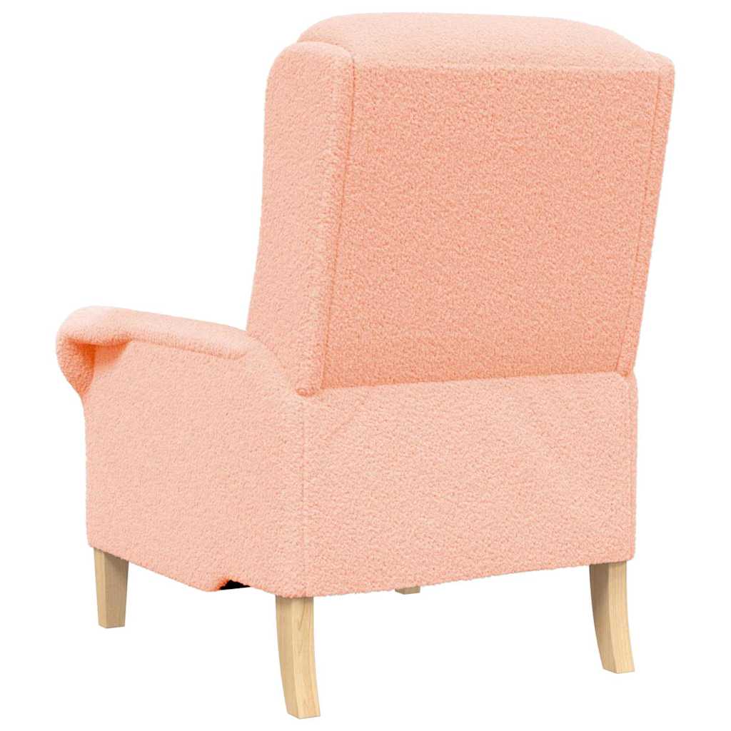 Ergonomisk Lenestol Rosa Stoff, Tre Middels Ergonomisk