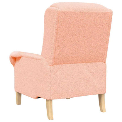 Ergonomisk Lenestol Rosa Stoff, Tre Middels Ergonomisk