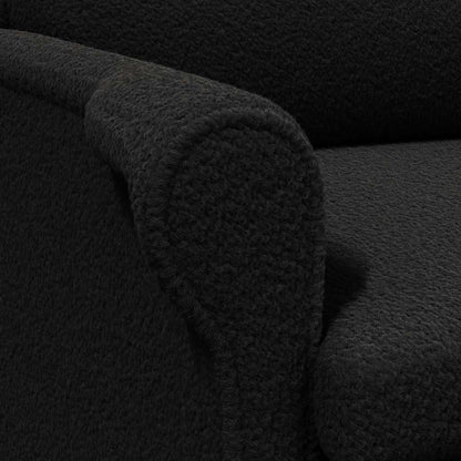 Ergonomisk Lenestol Svart Stoff, Tre Standard Ergonomisk