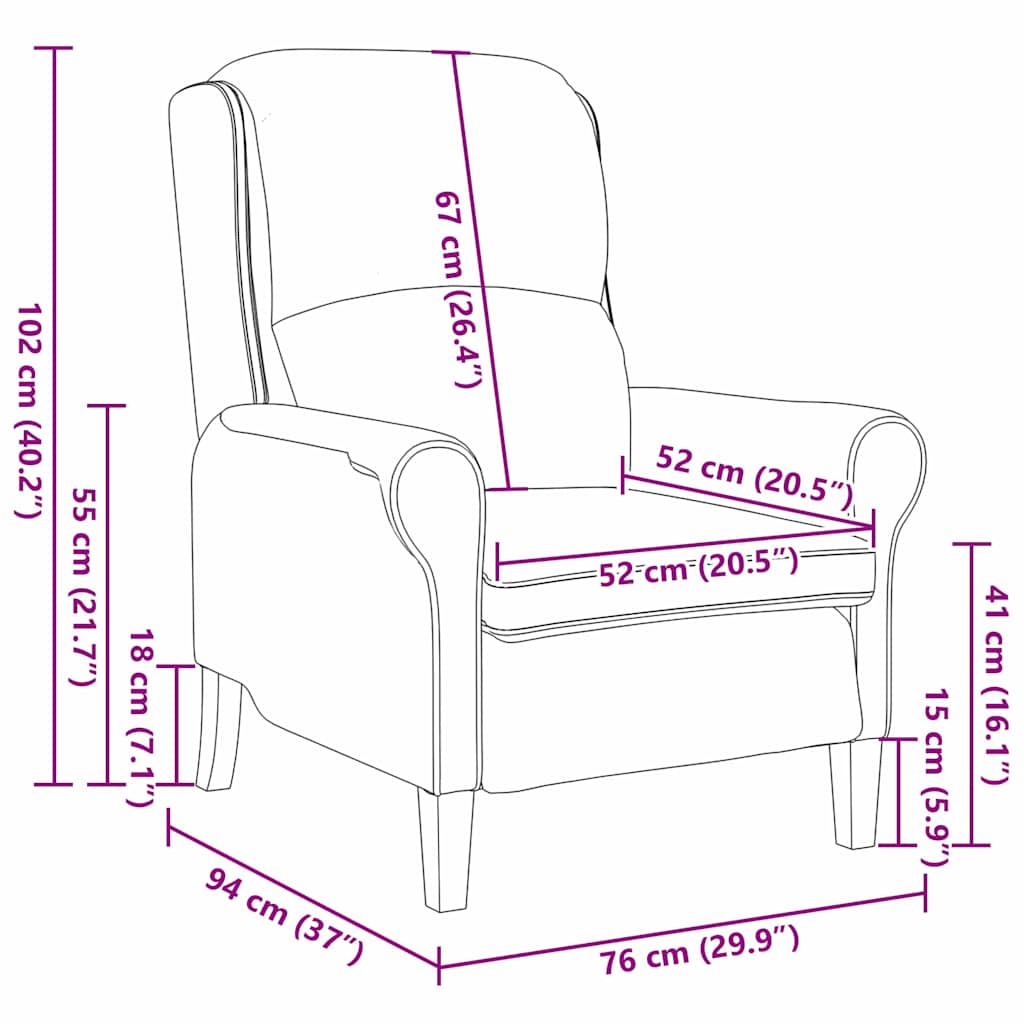 Blå Lenestol Blå Stoff, Tre Standard Ergonomisk Blå Lenestol