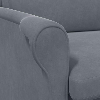 Mørk Grå Lenestol Mørk grå Stoff med treben Standard Ergonomisk