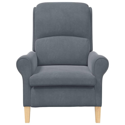 Mørk Grå Lenestol Mørk grå Stoff med treben Standard Ergonomisk