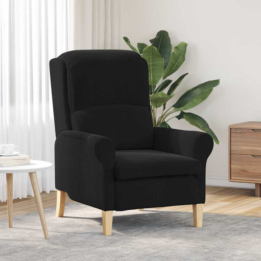 svart lenestol Svart Stoff, Tre Standard Ergonomisk