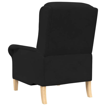 svart lenestol Svart Stoff, Tre Standard Ergonomisk