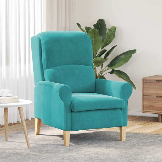 Turkis lenestol Turkis Stoff Standard Ergonomisk