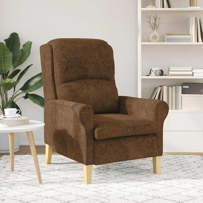 Moderne Lenestol Brun Stoff, Tre Standard Ergonomisk Lenestol