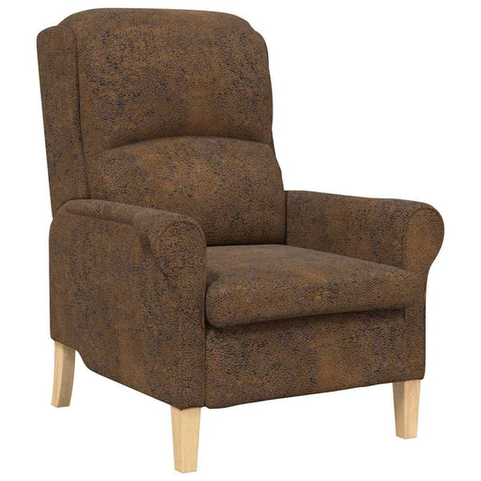Moderne Lenestol Brun Stoff, Tre Standard Ergonomisk Lenestol