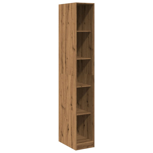 Garderobe artisan eik 30x50x200 cm konstruert tre