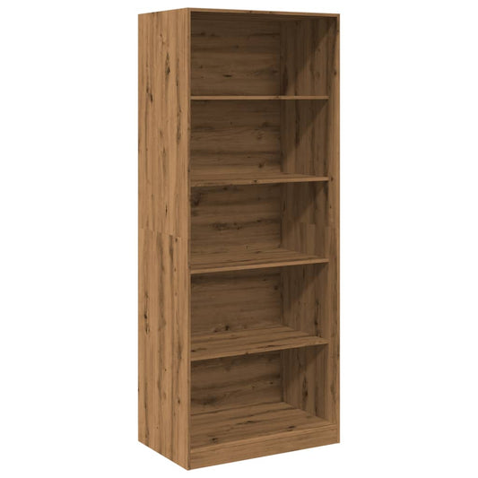 Garderobe artisan eik 80x50x200 cm konstruert tre