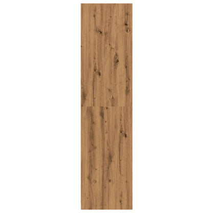 Garderobe artisan eik 30x50x200 cm konstruert tre