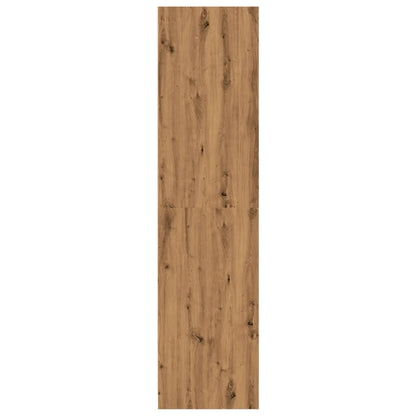 Garderobe artisan eik 100x50x200 cm konstruert tre