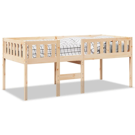 Barneseng uten madrass 90x190 cm heltre furu