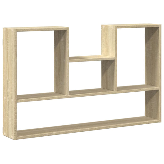 Vegghylle sonoma eik 99x15x60 cm konstruert tre