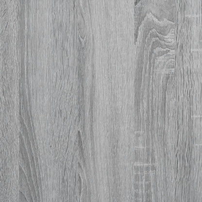 Veggskap 60x20x30 cm grå sonoma konstruert tre