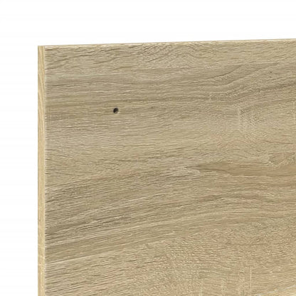 Veggskap 70x16,5x30 cm sonoma eik konstruert tre